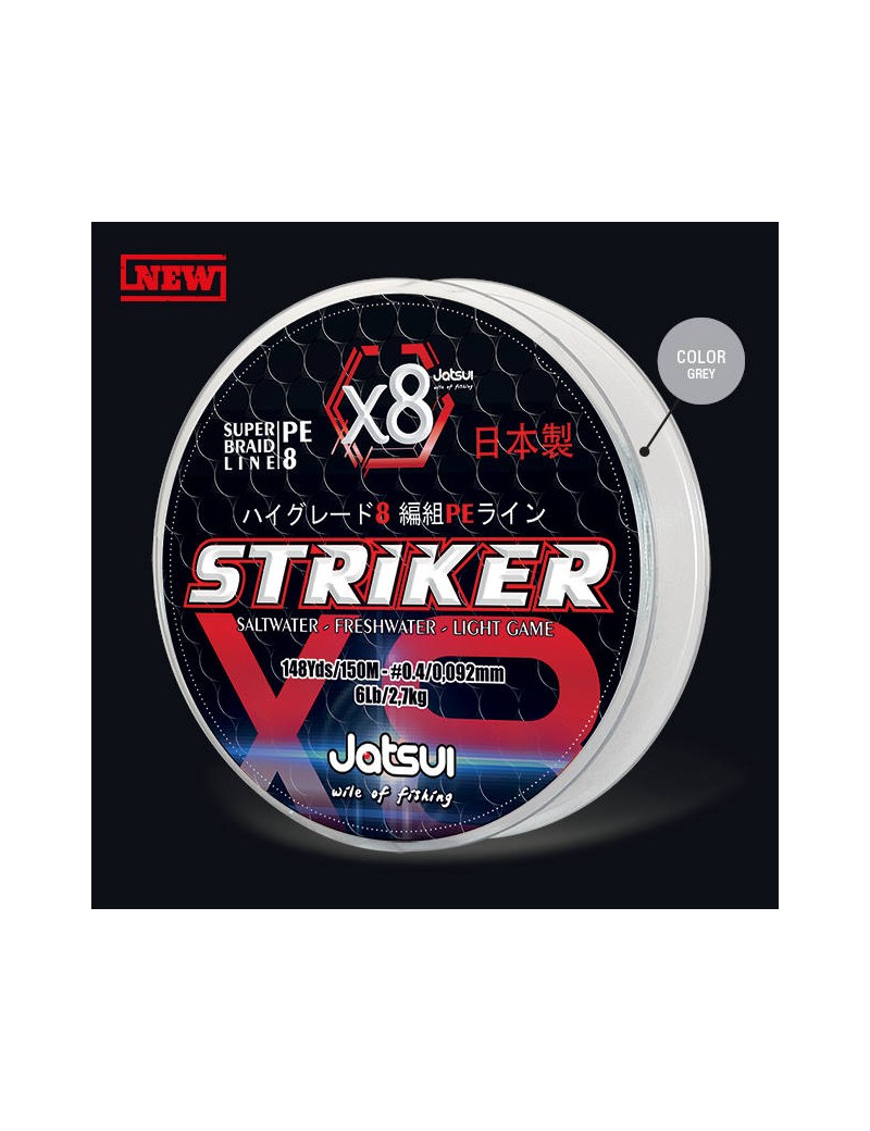Jatsui Striker x8 0,108mm 150mt