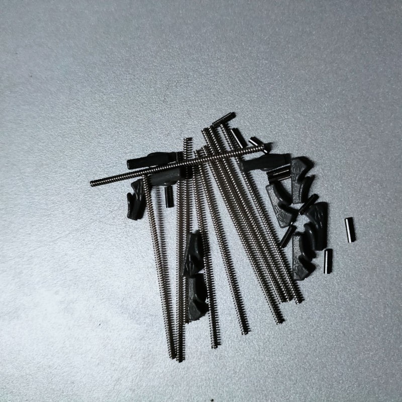 trident hangover grigio  con mollainox e crimp per il montaggio